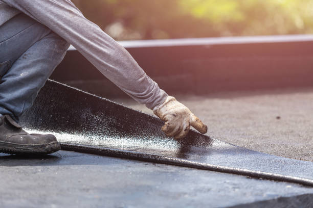 Professional Exterior Waterproofing technician working in Scott, OH